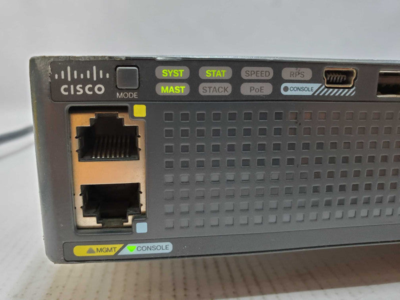 Cisco Catalyst 2960-X WS-C2960X-24PS-L 24-Port 1GbE PoE Network Switch (