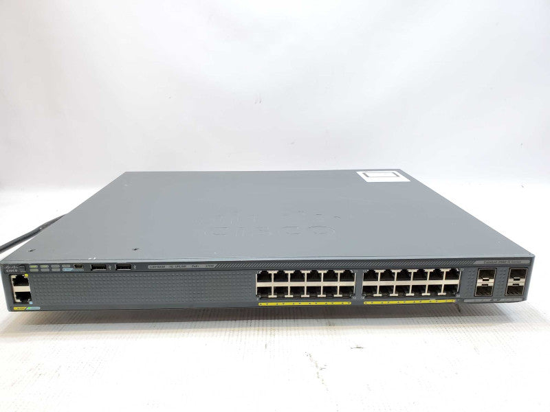 Cisco Catalyst 2960-X WS-C2960X-24PS-L 24-Port 1GbE PoE Network Switch (