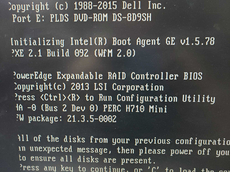 Dell PowerEdge R720 2x Xeon E5-2640@2.5GHz 192GB ECC DDR3 RAID PERC H710 Mini [