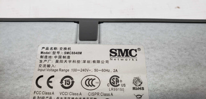 SMC Networks Tigar Stack II SMC8848M 10/100/1000 8848M 48 port switch #