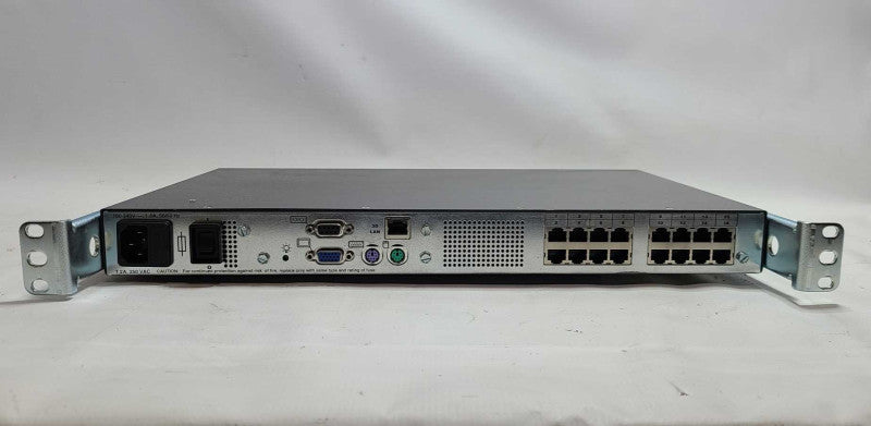 HP EO1010 3x1x16x 16 Port KVM Switch w/Rails $