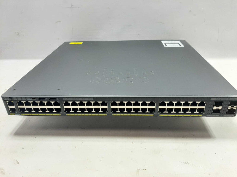 Cisco 2960-XR WS-C2960XR-48LPS-I 48-Port Switch C2960X-STACK 1x PWR-C2-640WAC ~