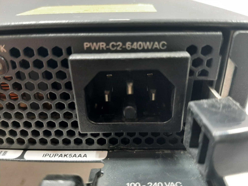 Cisco 2960-XR WS-C2960XR-48LPS-I 48-Port Switch C2960X-STACK 1x PWR-C2-640WAC ~