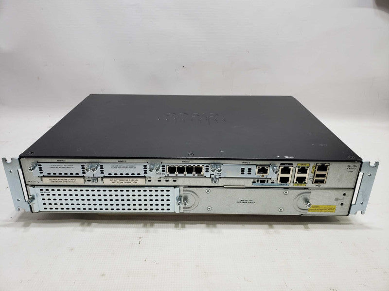 Cisco 2900 Series Integrated Services Router with VIC3-4FXS/DID VWIC3-1MFT-T1 [