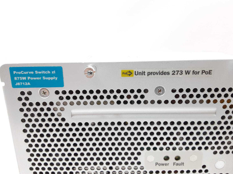 HP Procurve J8712A 875W PSU Power Supply for 5400zl ZL Switch _