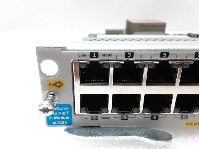 HP Procurve J8702A 24P 24-Port Gig-T PoE Zl Gigabit Module _