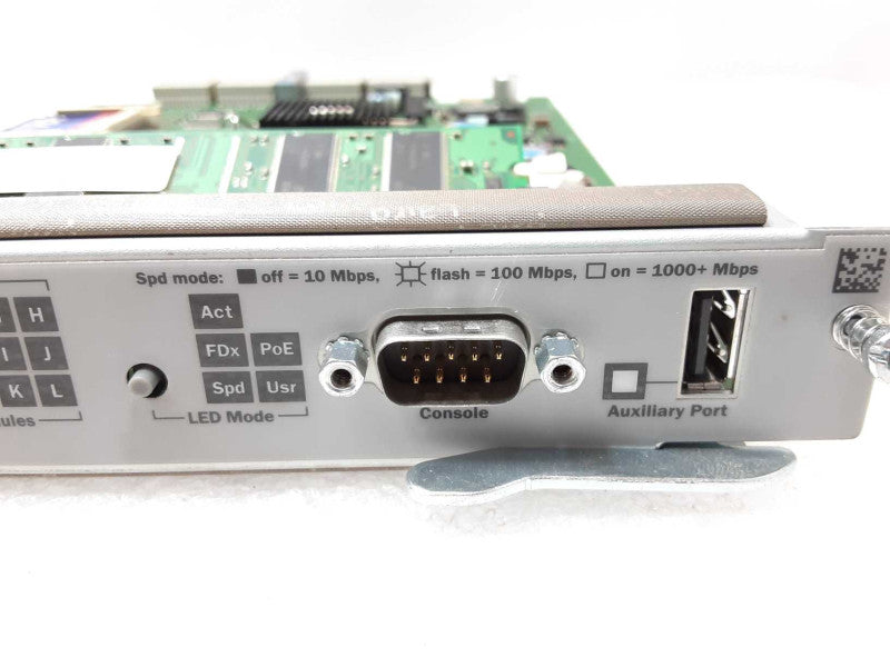 HP ProCurve J8726A 5400ZL Management module, Factory reset _