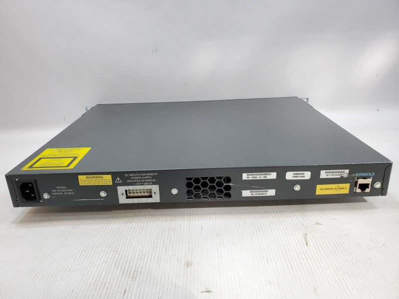Cisco WS-C3550-24-DC-SMI Catalyst Network Switch 3550-24 (