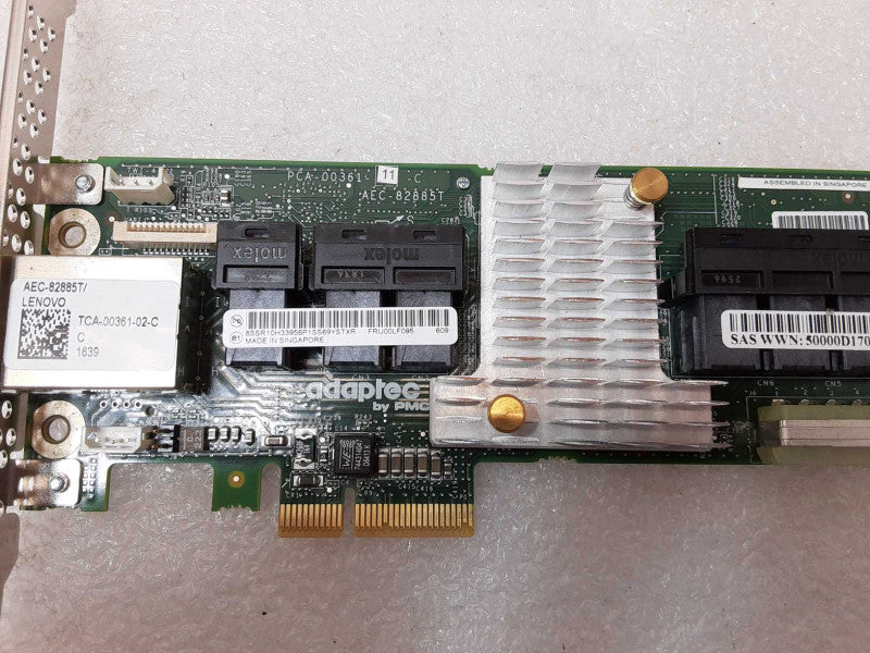 Adaptec AEC-82885T LENOVO 00LF095 36port 12Gbps SAS Expander SAS/SAT RAID _