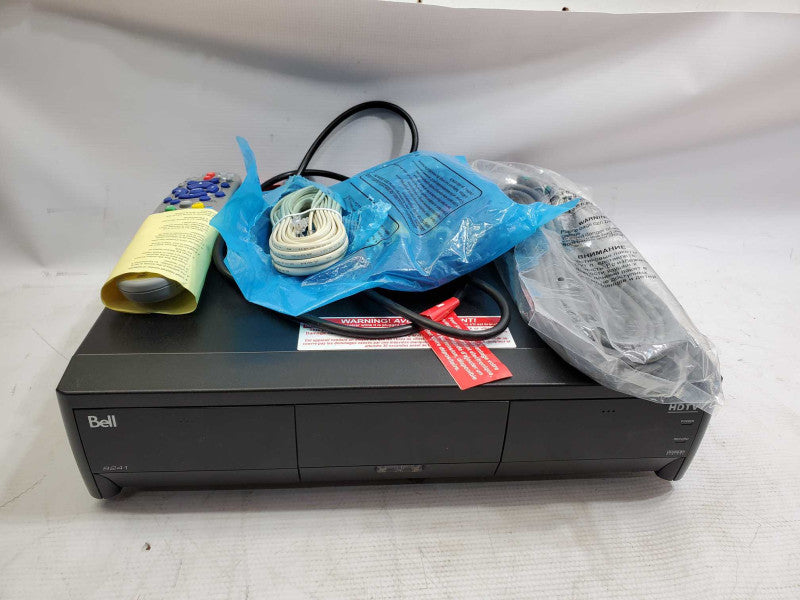 Bell 9241 HD PVR Satellite Receiver w/ Cables and remote )