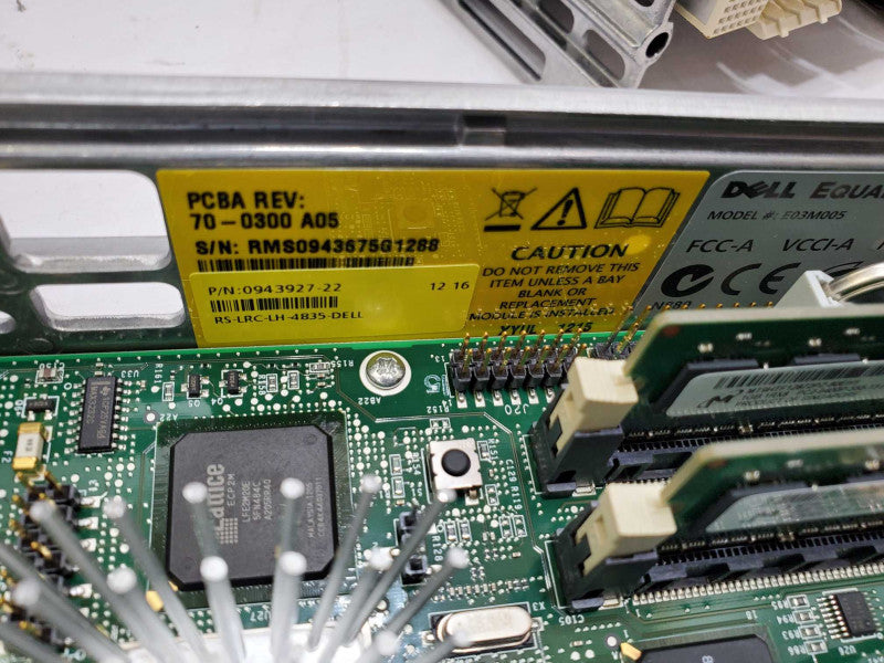 Dell EqualLogic E03M005 70-0300 A05 10GBE ISCSI Control Module 10 for PS65XX )