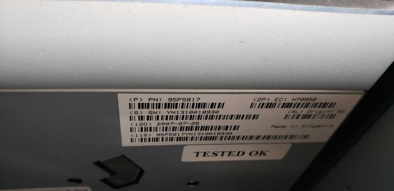 IBM Type 3573 System storage / 1X IBM 3573-8144 LTO4 Tape Drive #