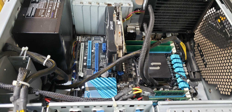 custom cyberpower gaming PC i7-3820 @ 3.60ghz / 16gb ram / 1050TI 4gb OC #