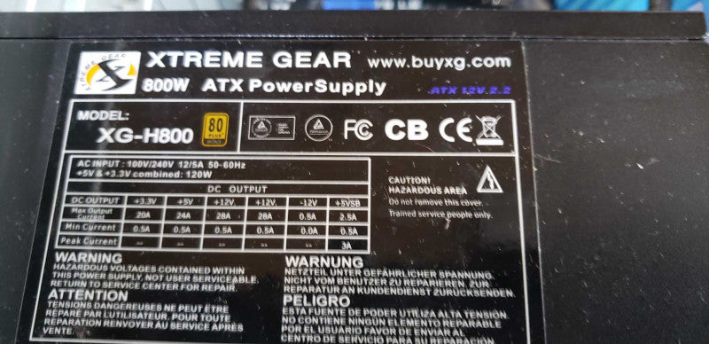 custom cyberpower gaming PC i7-3820 @ 3.60ghz / 16gb ram / 1050TI 4gb OC #