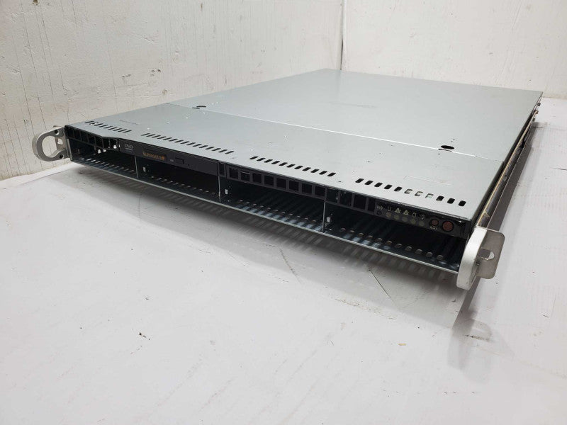 Supermicro X7DBU 1U Server 1x PSU 2x E5345 2.33GHz 24GB RAM No RAID |