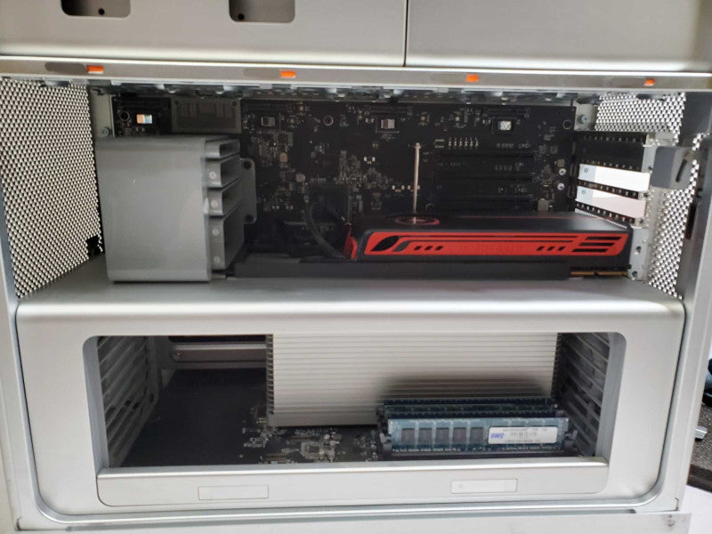 Apple Mac Pro A1289 Mid-2010 Q.Core Xeon W3530 @2.8GHz 20GB DDR3 HD 5770  )