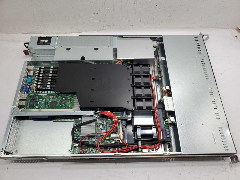 Supermicro X7DBU 1U Server 1x PSU 2x E5345 2.33GHz 24GB RAM No RAID |
