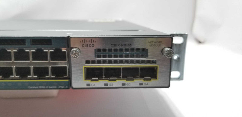 Cisco Catalyst 3560X PoE+ With C3KX-NM-1G Network Module =