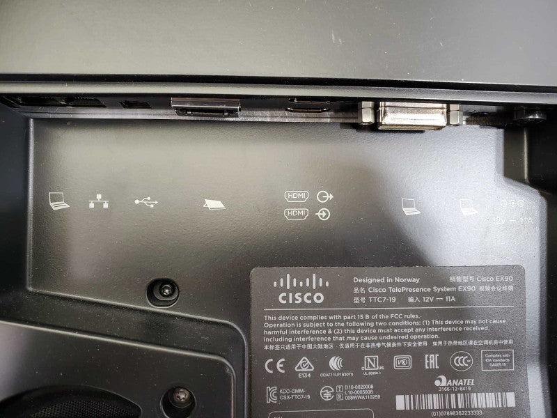 Cisco EX90 Telepresence TTC7-19 Video Monitor CTS-EX90-K9 _ AS-IS )
