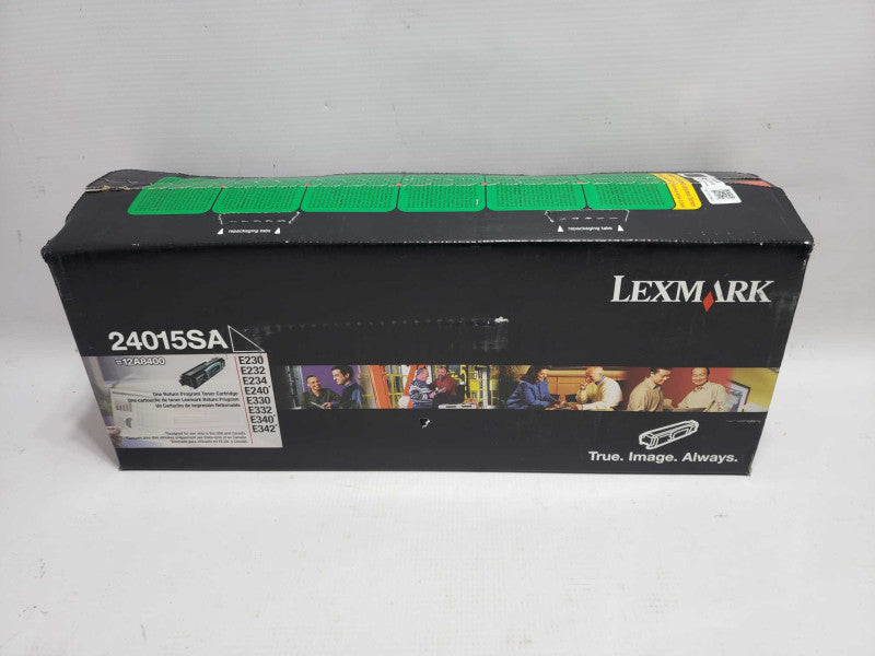Genuine Lexmark 24015SA Black Toner Cartridge New in Box [