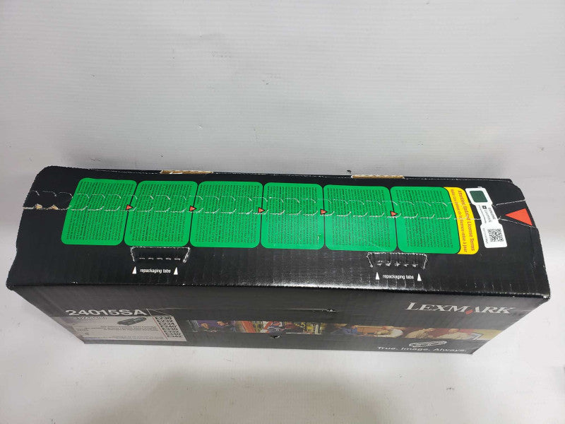 Genuine Lexmark 24015SA Black Toner Cartridge New in Box [