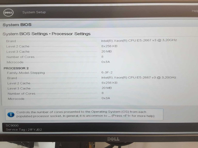 Dell Storage SC9000, 2x Xeon E5-2667v3 3.2GHz 8C, 128GB DDR4, 2x PSU _