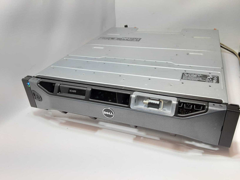 Dell SC420 Expansion Enclosure 24x 2.5\\" SAS Bays 2x 12G-SAS-4, 2x PSU _