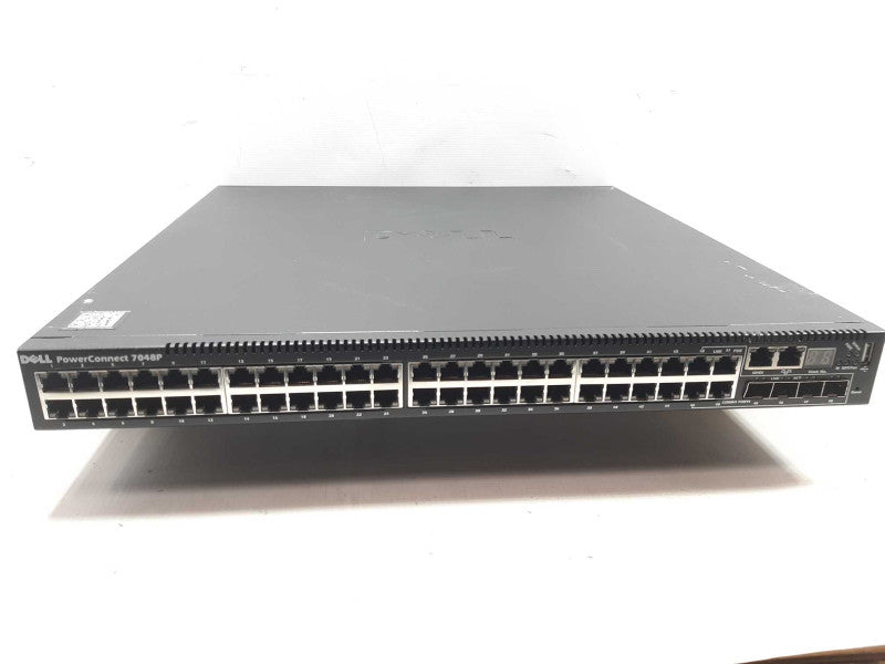 Dell PowerConnect 7048P 48-Port Gigabit POE+ Switch, FACTORY RESET ~