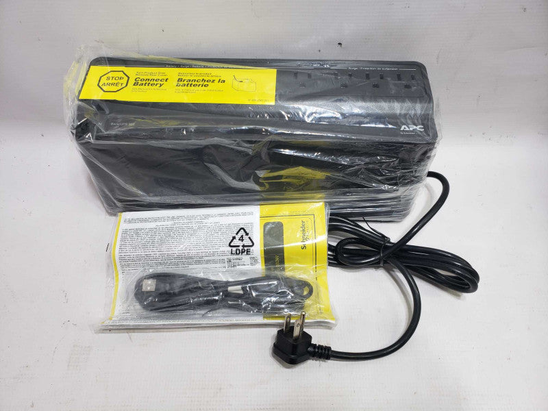 APC Back-UPS BE Series 900VA Desktop Battery Backup open Box [