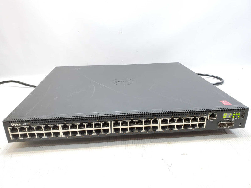 Dell Networking N2048P 48-Port PoE Layer 3 Managed Gigabit Switch, 2xSFP+ (