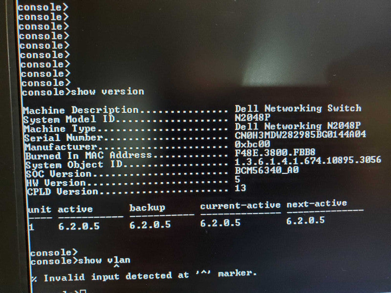 Dell Networking N2048P 48-Port PoE Layer 3 Managed Gigabit Switch, 2xSFP+ (