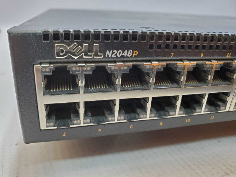 Dell Networking N2048P 48-Port PoE Layer 3 Managed Gigabit Switch, 2xSFP+ (