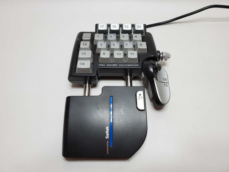 Saitek Left Hand Control Keyboard Pro Gamer Command Unit (