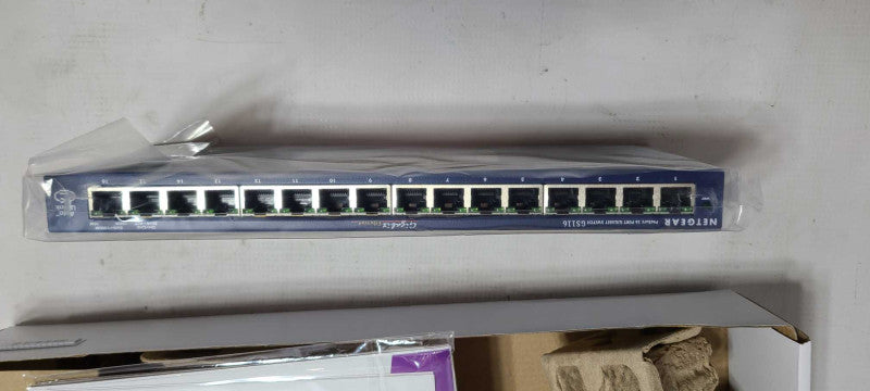 Netgear ProSafe 16 Port Gigabit Switch Model GS116 V2  $