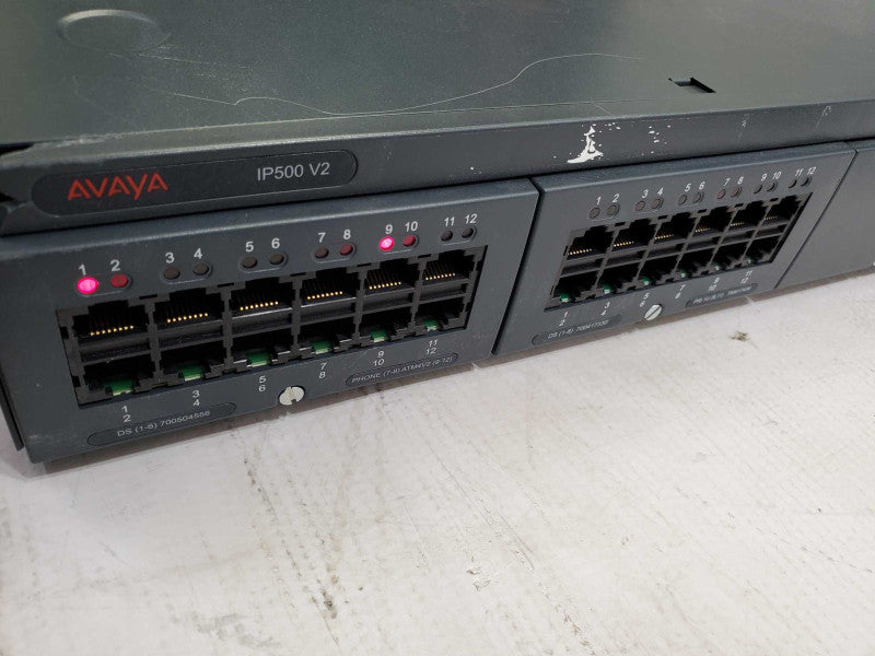 Avaya IP Office IP500 V2 Control Unit w/ base cards 700417330 +  700504556 )