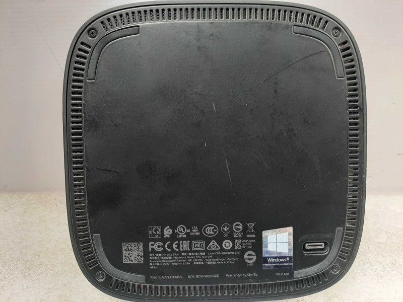 HP Elite Slice. Intel Core i5-6500T 2.5GHz QC/8GB RAM, NO SSD ~