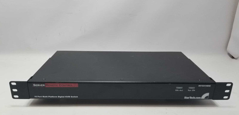 StarTech SV1641HDIE 16-Port Multi Platform Digital KVM Switch=
