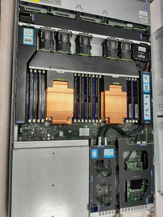 Cisco UCS C220 M3 1U Server 2x Xeon E5-2643 3.3GHZ QC/64GB, NO RAID/HDDs ~