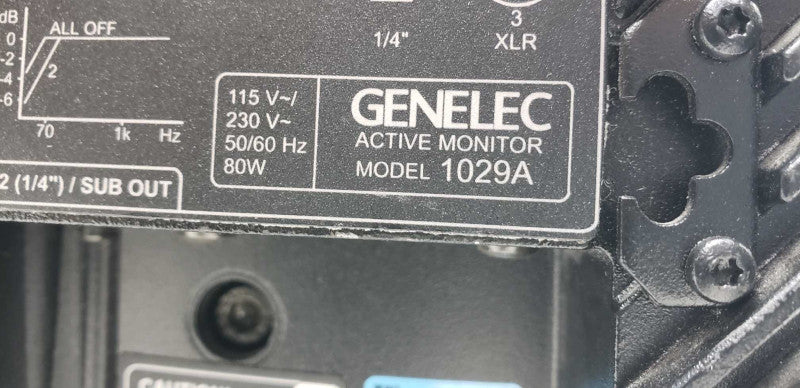 Genelec 1029A 5\\" 2-Way self Powered Speaker  #