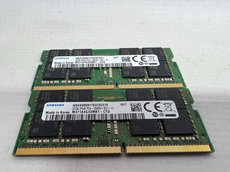 Samsung 64GB DDR4 Laptop Memory kit  -