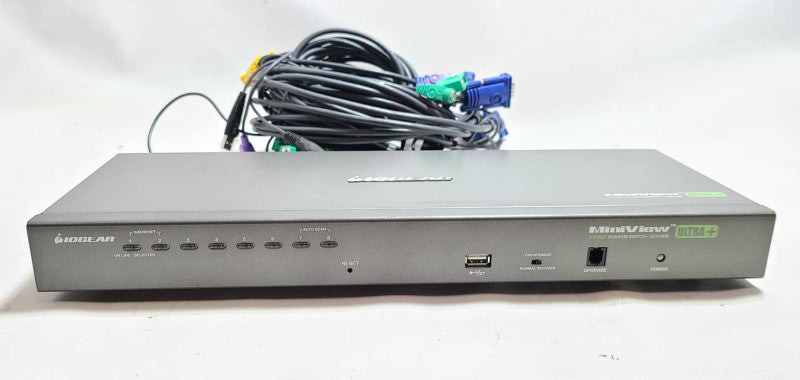 IOGEAR MiniView Ultra+ 8-Port VGA KVMP Switch MN: GCS1808 $