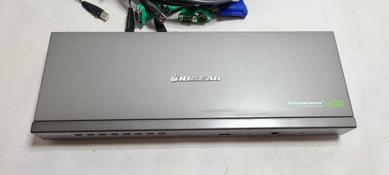 IOGEAR MiniView Ultra+ 8-Port VGA KVMP Switch MN: GCS1808 $