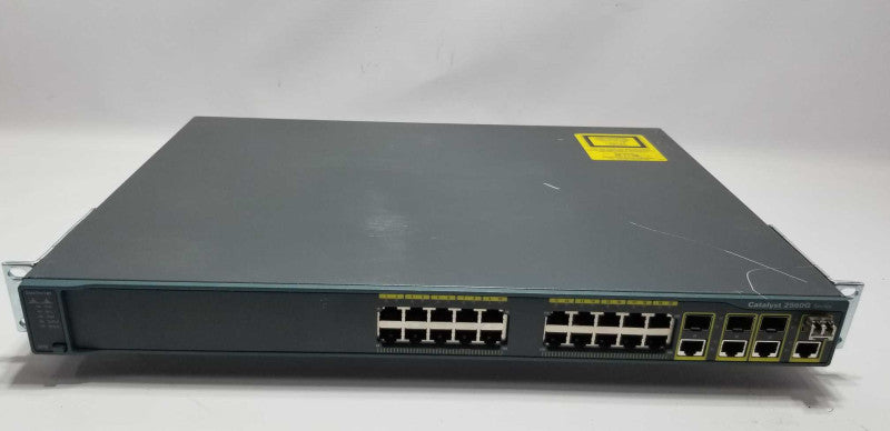 Cisco Catalyst WS-C2960G-24TC-L 24Ports RackMountable Switch=