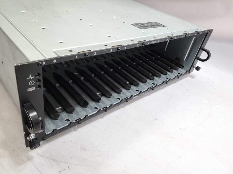 Dell PowerVault MD1000 SAS SAN Storage Array 2x PSU 2x controllers 15x 3.5\\" )