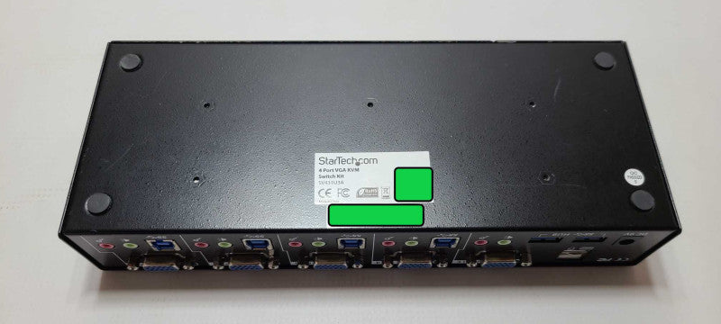 Startech.com 4 Port VGA KVM Switch Model SV431U3A $