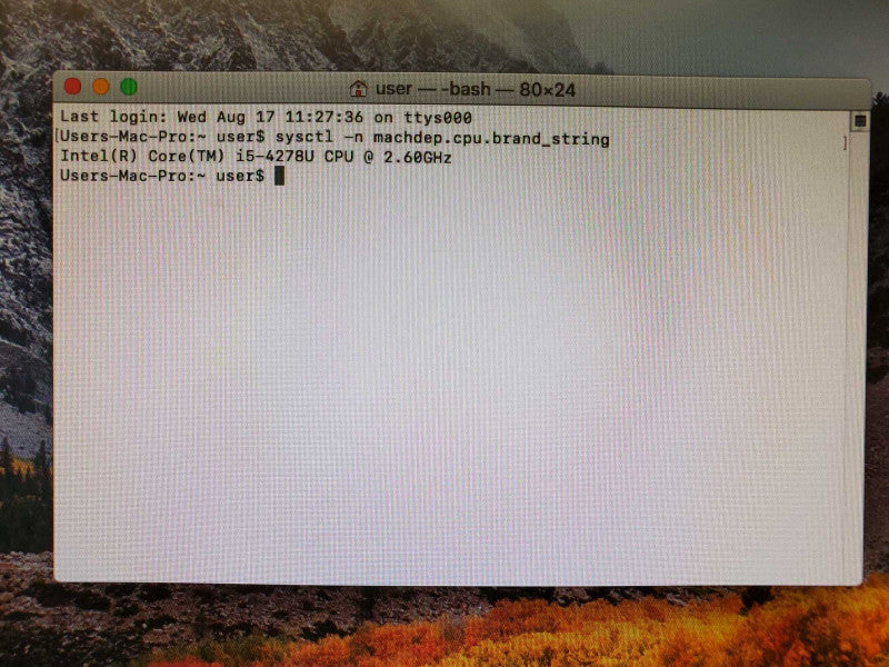 Apple Mac Mini A1347 Late 2014 Intel Core i5-4278U @ 2.60 GHz 8GB RAM 1TB HDD (