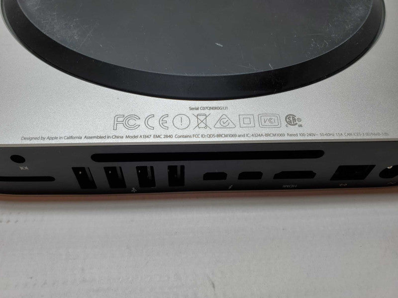 Apple Mac Mini A1347 Late 2014 Intel Core i5-4278U @ 2.60 GHz 8GB RAM 1TB HDD (