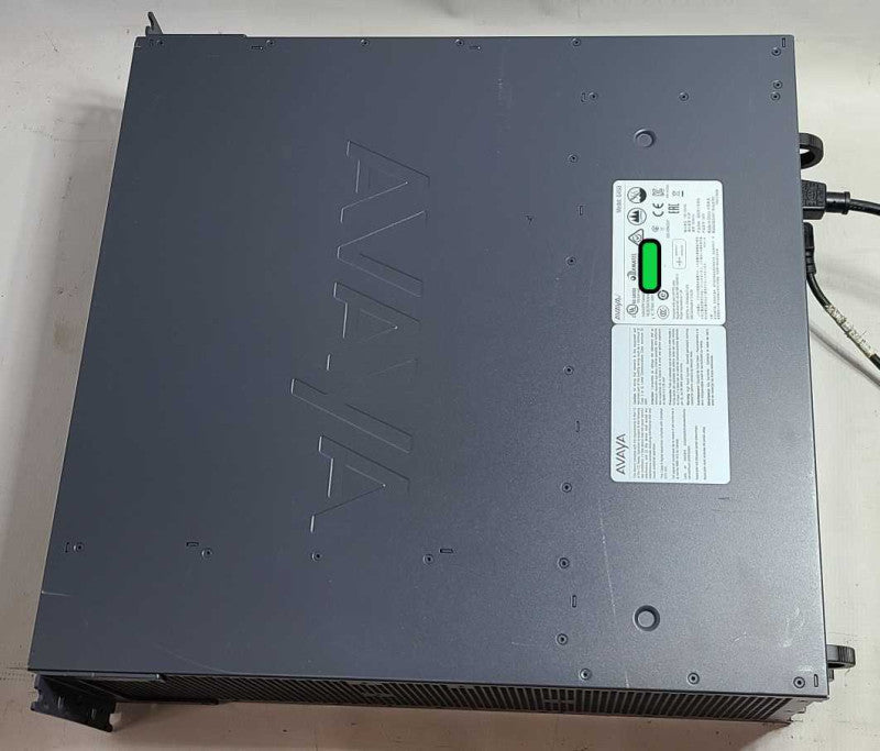 Avaya G450 Media Gateway W/ 1x MM710 1xMM711 1xMM717 1xS8300 2xPSUs $
