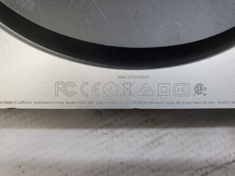 Apple Mac Mini A1347 Late 2014 Core i5-4278U @ 2.60 GHz 8GB RAM Iris 1536MB )
