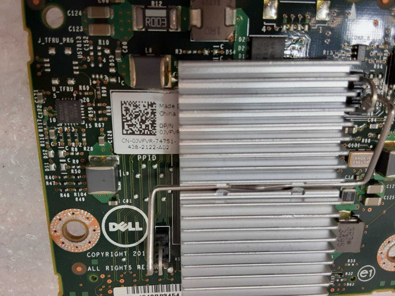 Dell 0JVFVR Dual-Port 10 Gigabit Network Daughter Card Blade M620  _